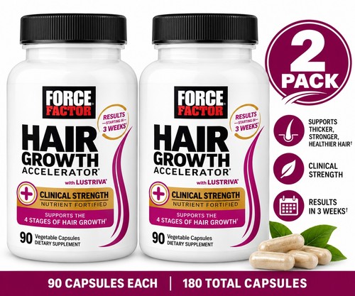 Bottles force factor - force, hair